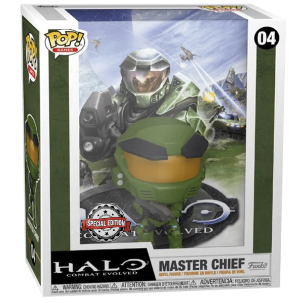 Funko Pop Cover! Games: Halo- Master Chief (Exc)