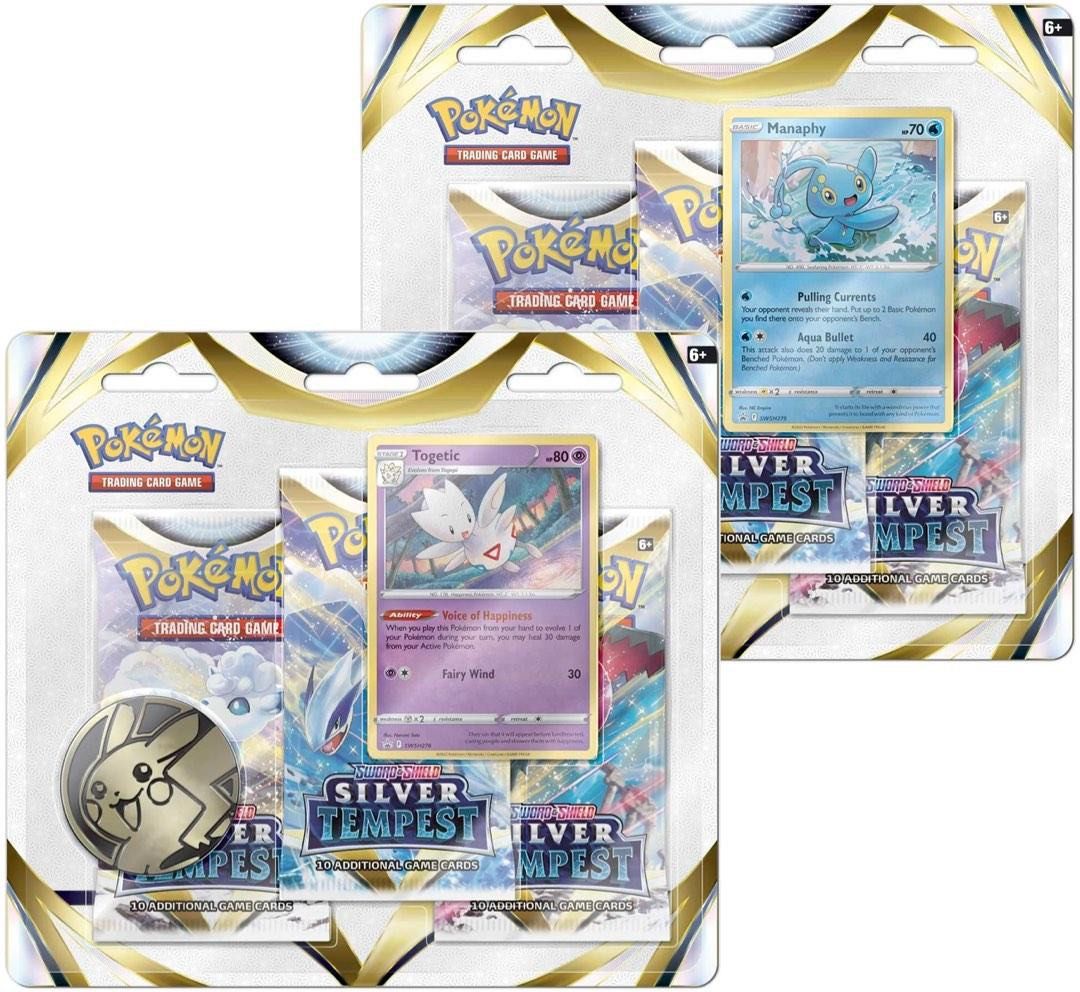  Pokemon Silver Tempest Triple Pack Togetic