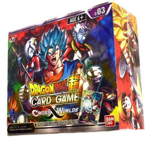Dragon Ball Super TCG: Cross World Booster Box - Series 3