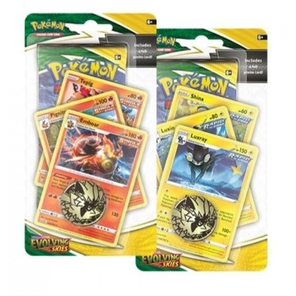 Evolving Skies Premium Checklane Blister