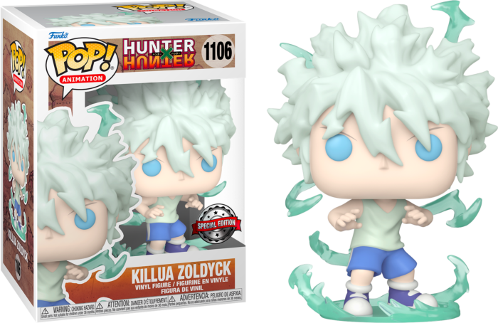 Funko Pop! Animation: Hunter X Hunter- Killua w/Chase (GW)