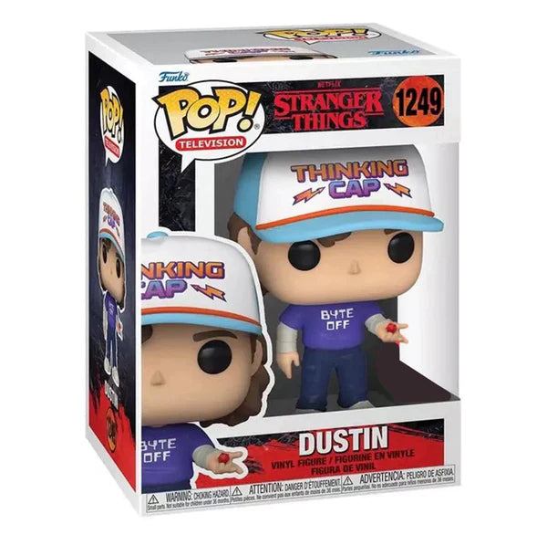 Funko Pop! Tv: Stranger Things S4- Dustin Hellfire with Die