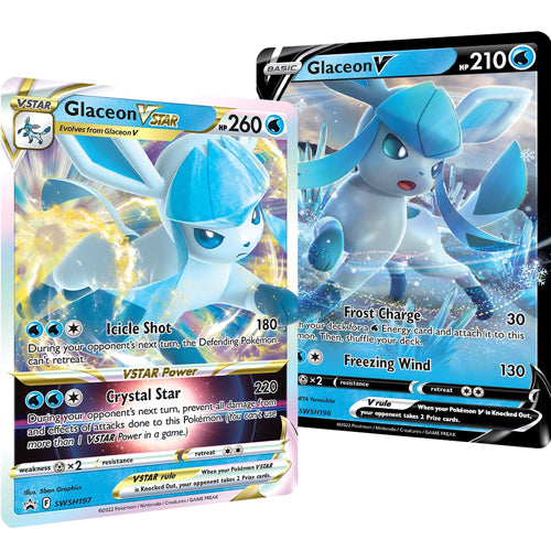 Pokémon TCG: Leafeon VSTAR and Glaceon VSTAR Special Collections