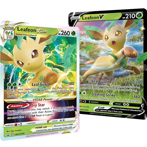 Pokémon TCG: Leafeon VSTAR and Glaceon VSTAR Special Collections