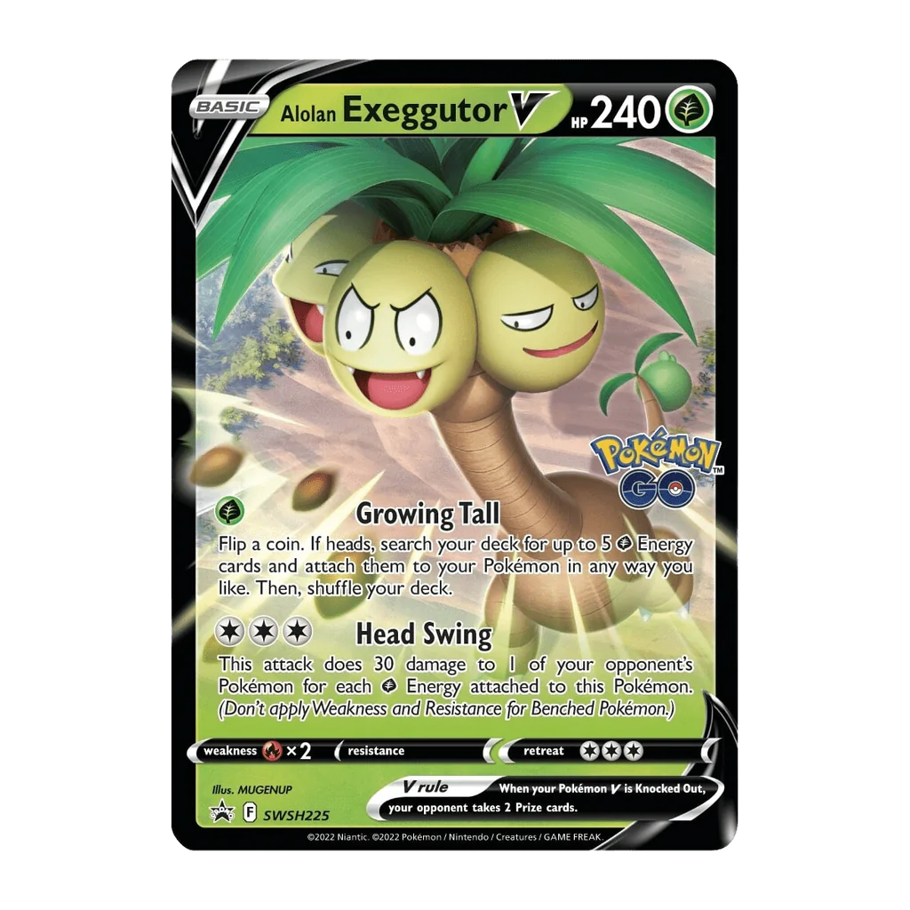 Pokémon GO Alolan Exeggutor V