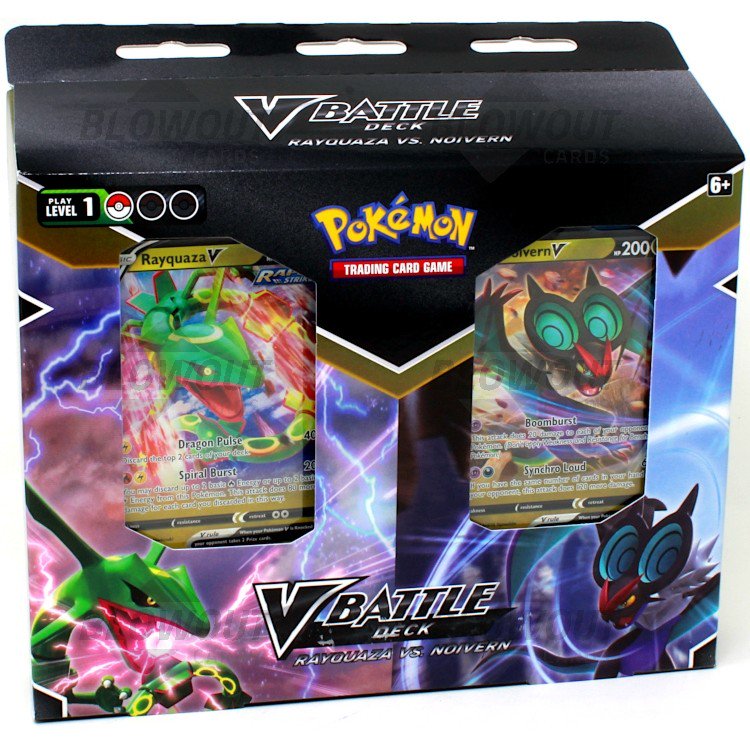 Rayquaza vs Noivern V Battle Deck Bundle