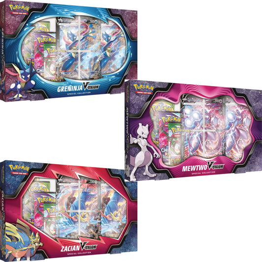 Pokemon V-Union Special Collection (Greninja, Mewtwo & Zacian)